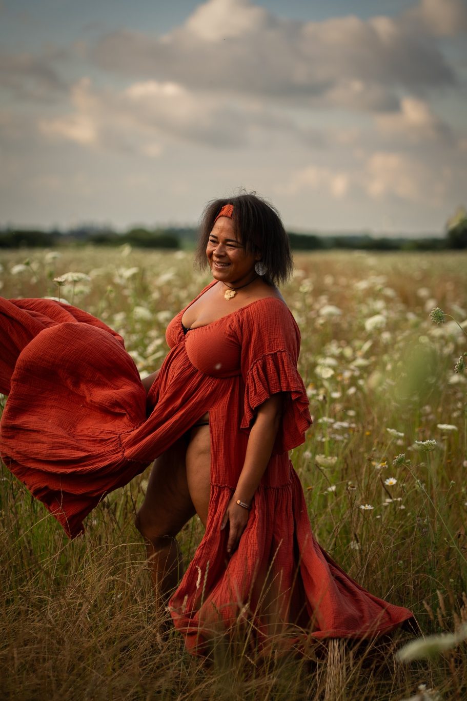 Fotoshooting  draußen Eifel