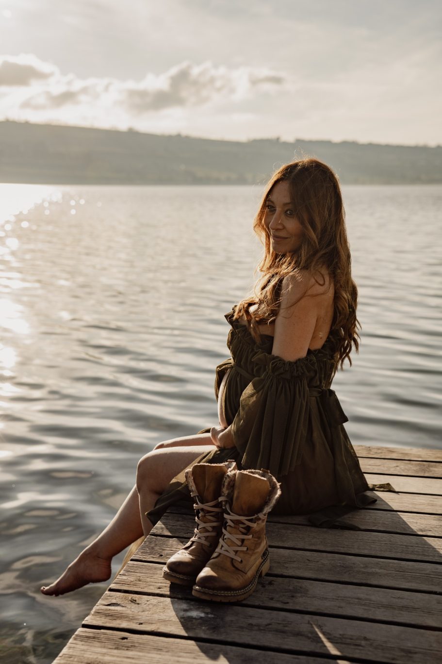 Schwangerschaftsshooting im Wald im Hunsrück – Region Bad Kreuznach